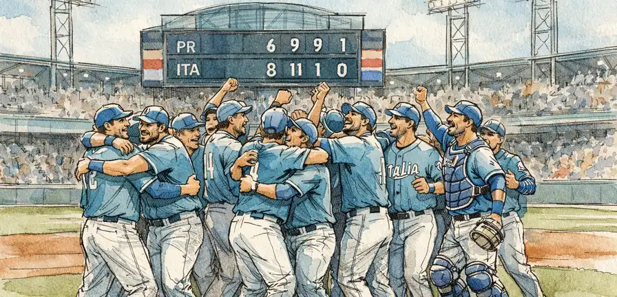 Italy Advances to WBC Semifinals