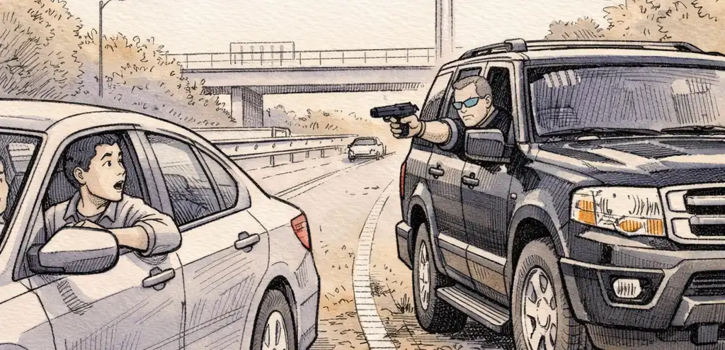 ICE Agent Charged in Highway Gun Incident