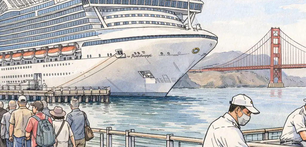 Norovirus Outbreak Sickens Over 100 on Princess Cruise Ship