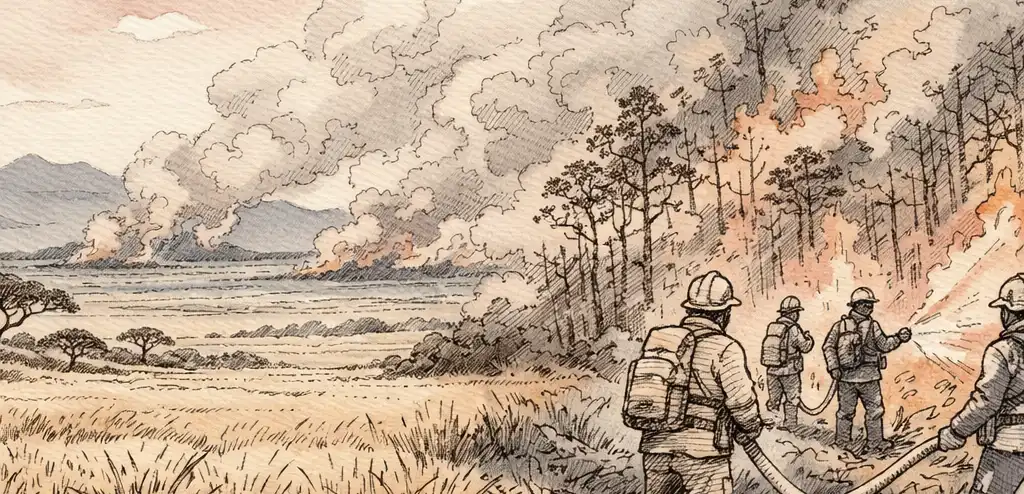 Climate Change Fuels Record Wildfires Globally