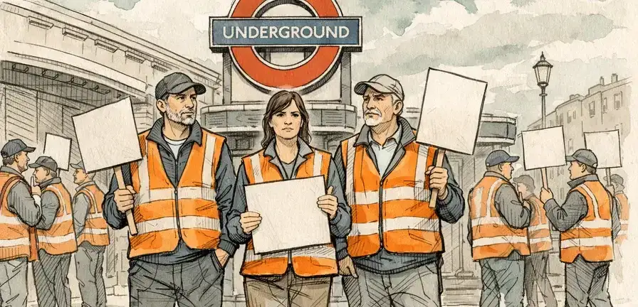 London Tube Drivers Plan Strikes Over Four-Day Week