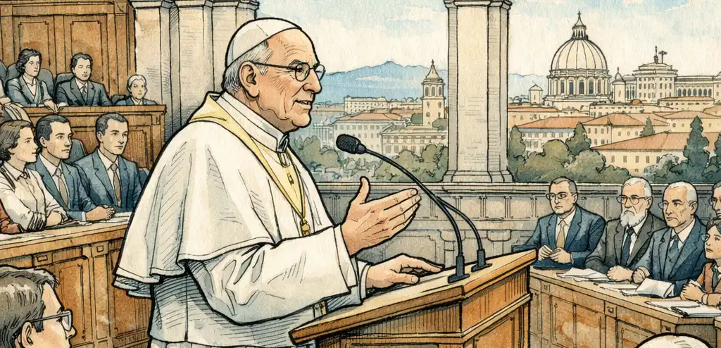 Pope Leo XIV Warns Against AI Warfare