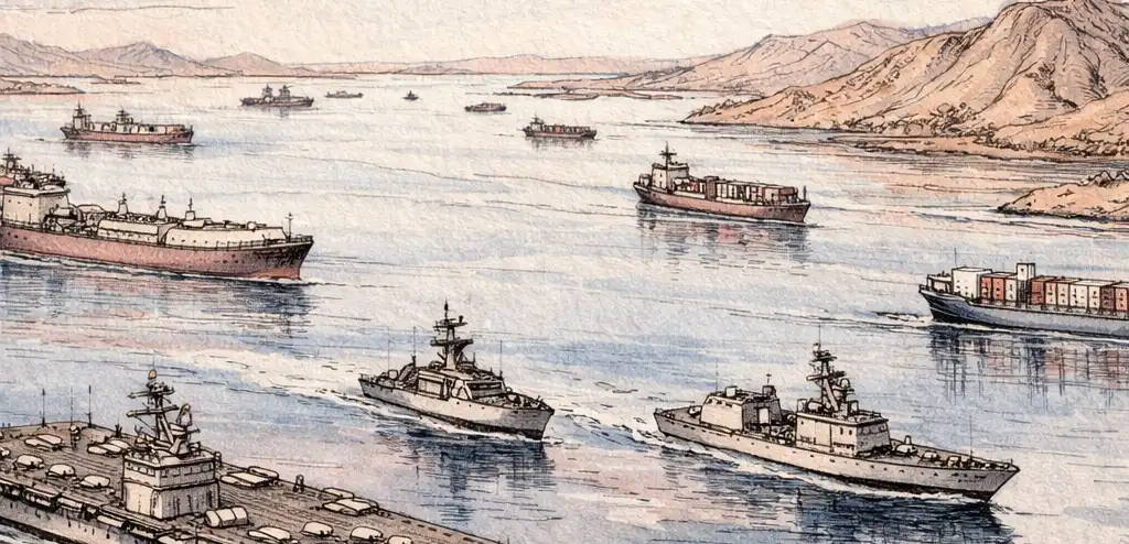 Trump Says US Forces Clearing Strait of Hormuz