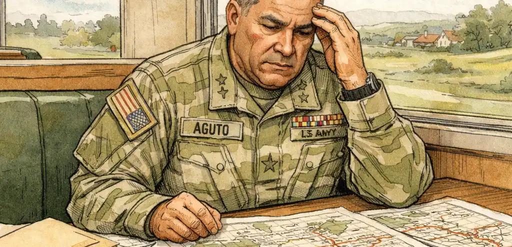 General Lost Classified Maps on Train Amid Alcohol Misconduct