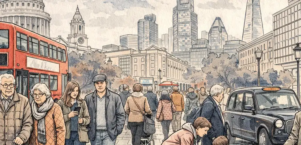 UK Population Growth Slows Amid Declining Health