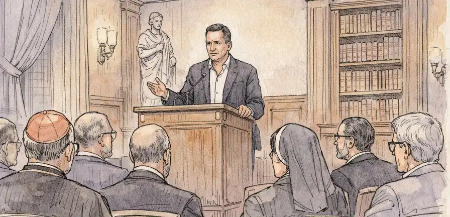 Thiel's Antichrist Lectures in Rome Draw Scrutiny