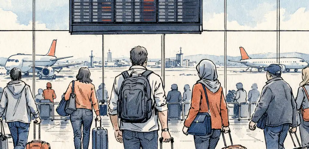 Heathrow Passenger Numbers Dip Amid Iran Conflict
