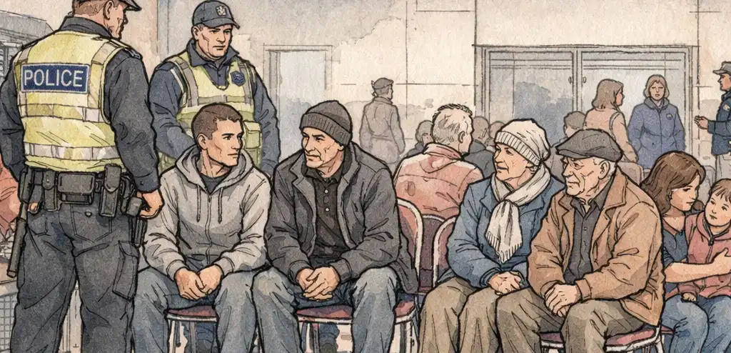 Police Arrest Men Near U.K. Base Used by U.S.