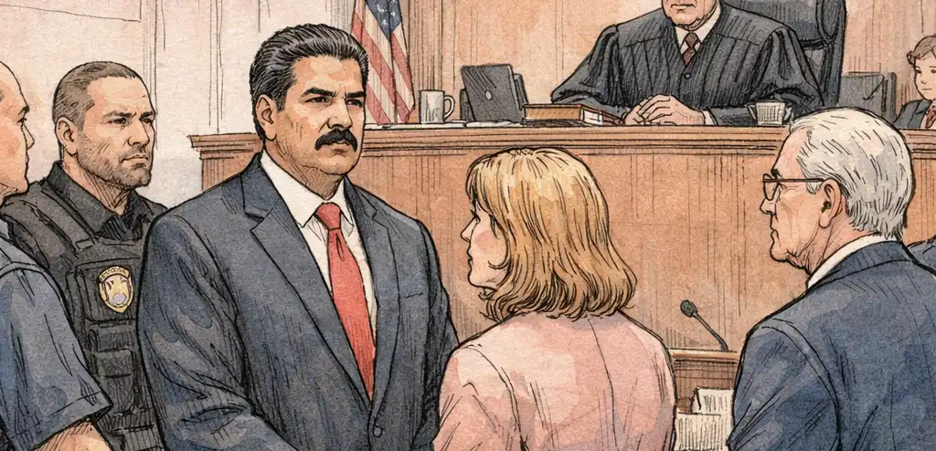 Maduro Faces US Court in Drug Case