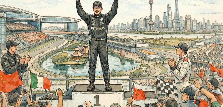 Antonelli Wins F1 Debut in Chinese Grand Prix