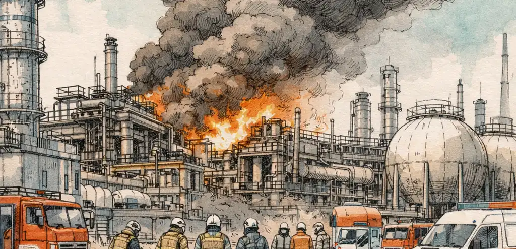 Ukraine Hits Russian Oil Refinery Amid Escalating Drone Attacks