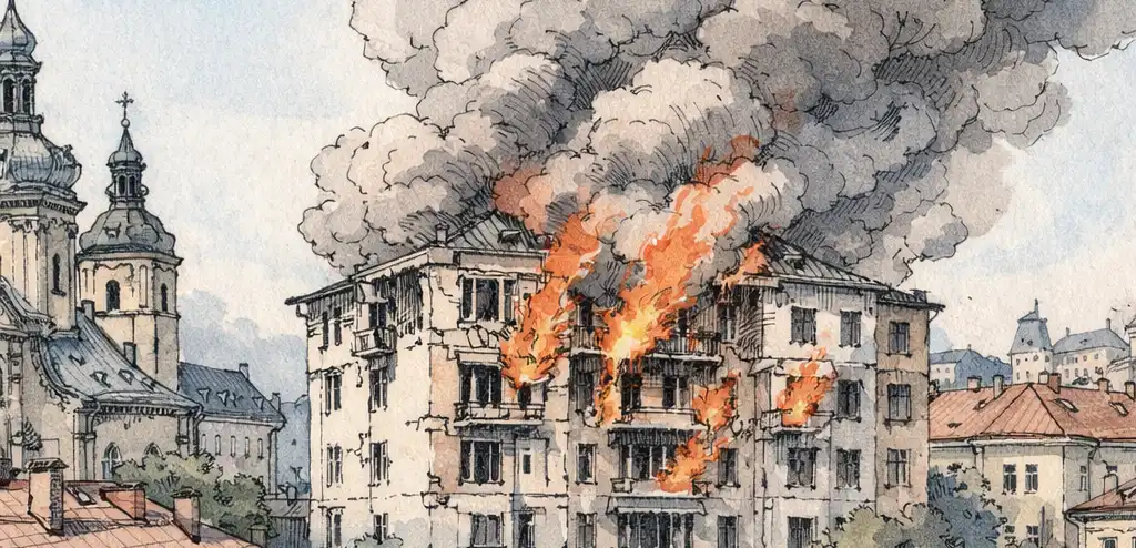 Russia Launches Massive Drone Attack on Ukraine