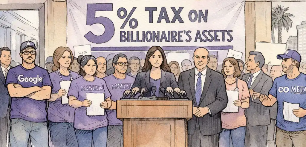 California Billionaire Tax Proposal Qualifies for November Ballot