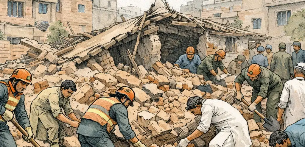 Roof Collapse Kills 14 Children in Lahore Tutoring Center