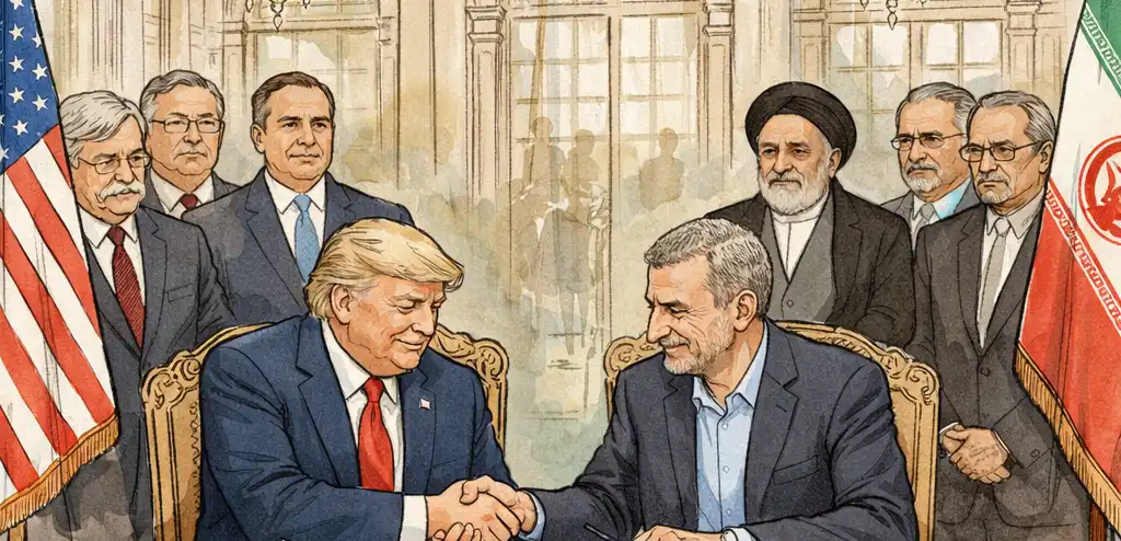 Trump Signs Iran Peace Deal in Versailles