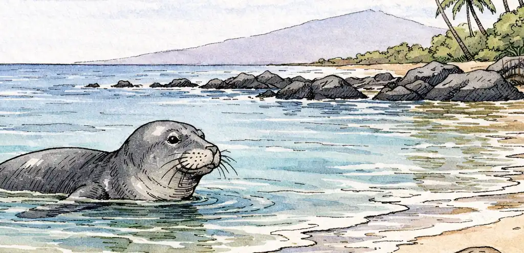 Tourist Faces Charges for Allegedly Hurling Rock at Endangered Seal