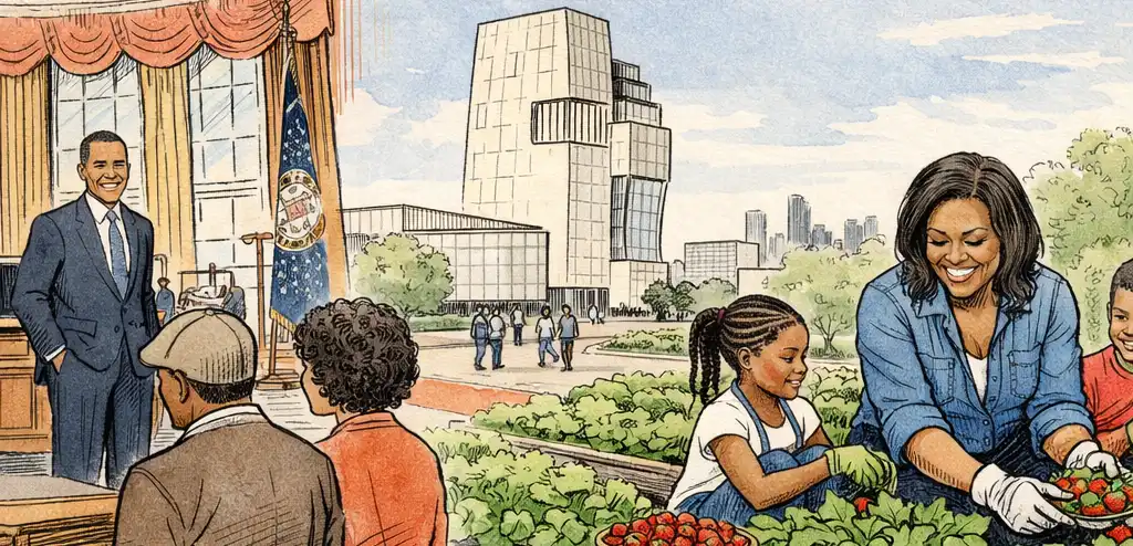 Obama Center Opens Amid Juneteenth Celebrations