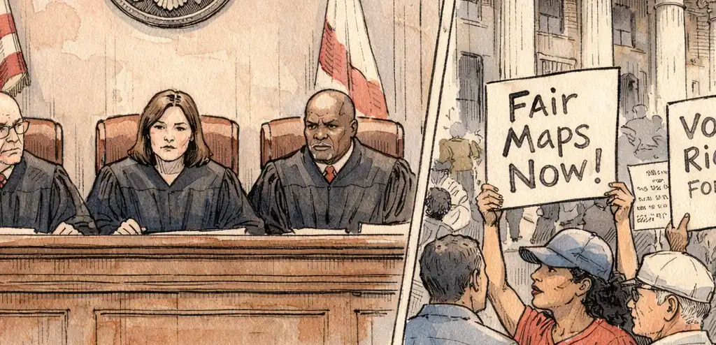 Court Blocks Alabama's Republican-Friendly Map
