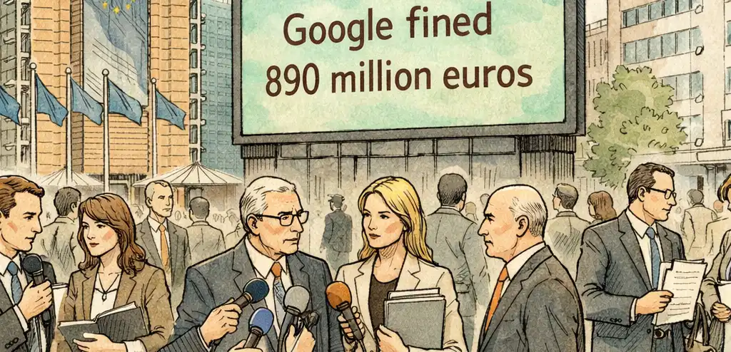 EU Fines Google $1B for Breaking Digital Antitrust Rules