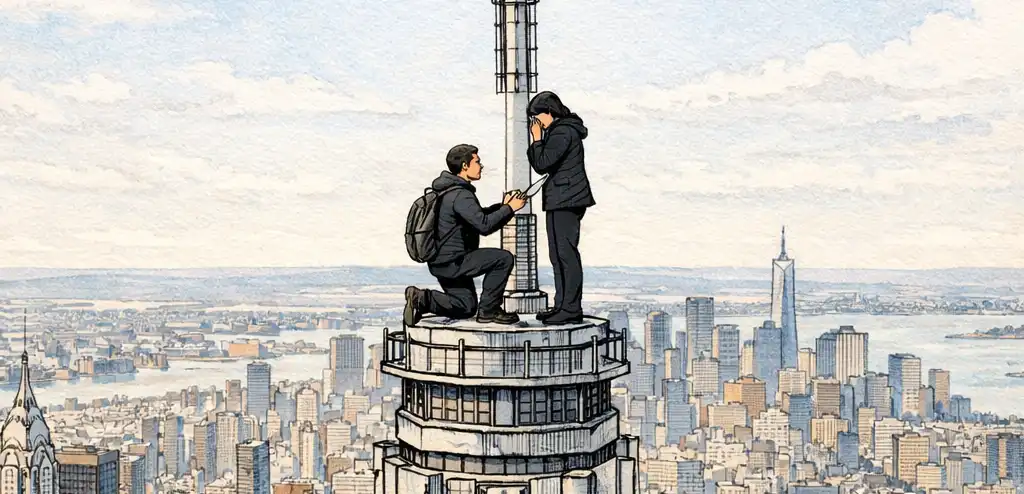 2 Arrested After Climbing Empire State Building for Proposal