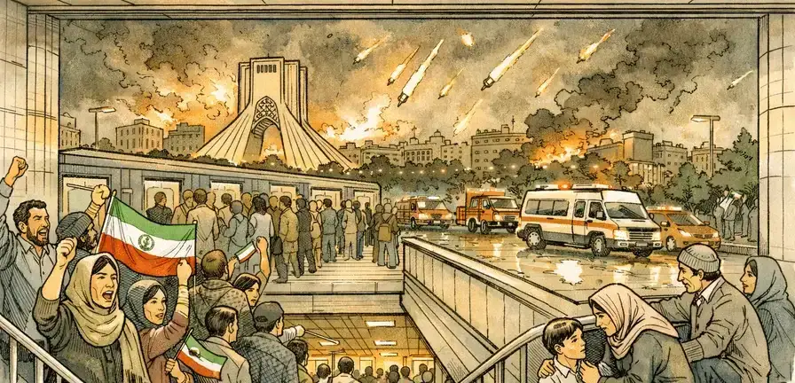 Iran Retaliates After US-Israeli Strikes Kill Supreme Leader Khamenei