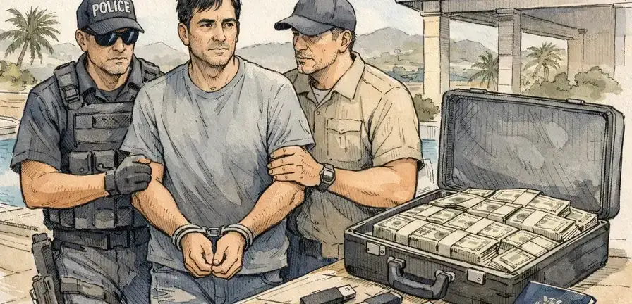 Federal Contractor Arrested in Caribbean for Allegedly Stealing $46 Million in Cryptocurrency