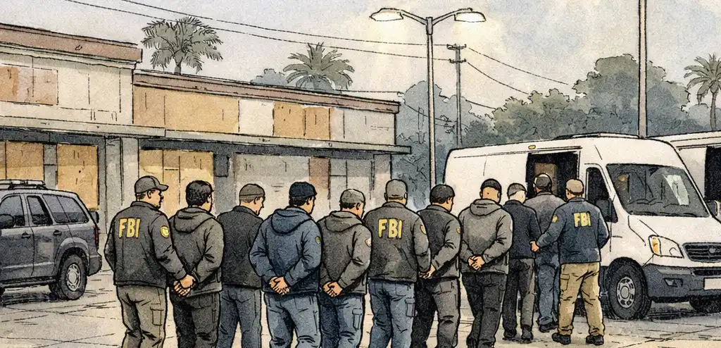 FBI Arrests 43 in Mexican Mafia Crackdown