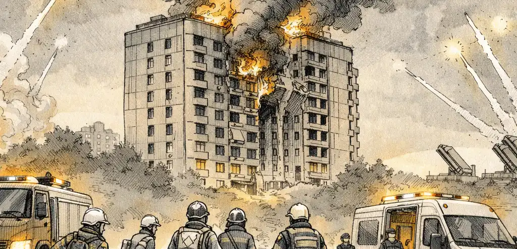 Russia Launches Massive Strikes on Ukraine
