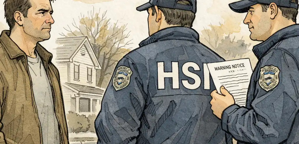 ICE Agents Visit Critic After Email to Former Director