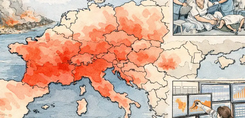 Western Europe Records Hottest June Amid Global Heat Surge