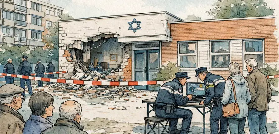 Explosion Damages Jewish School in Amsterdam