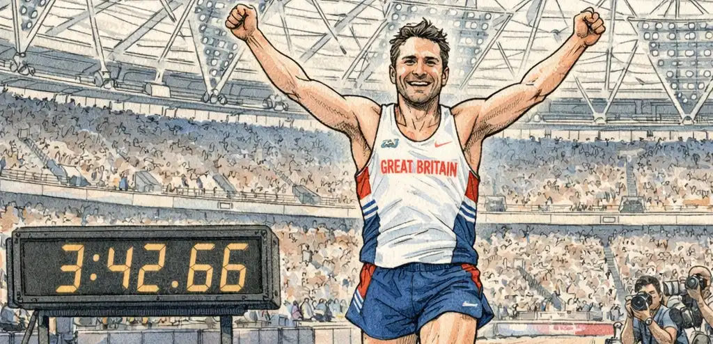 Josh Kerr Breaks Men's Mile Record