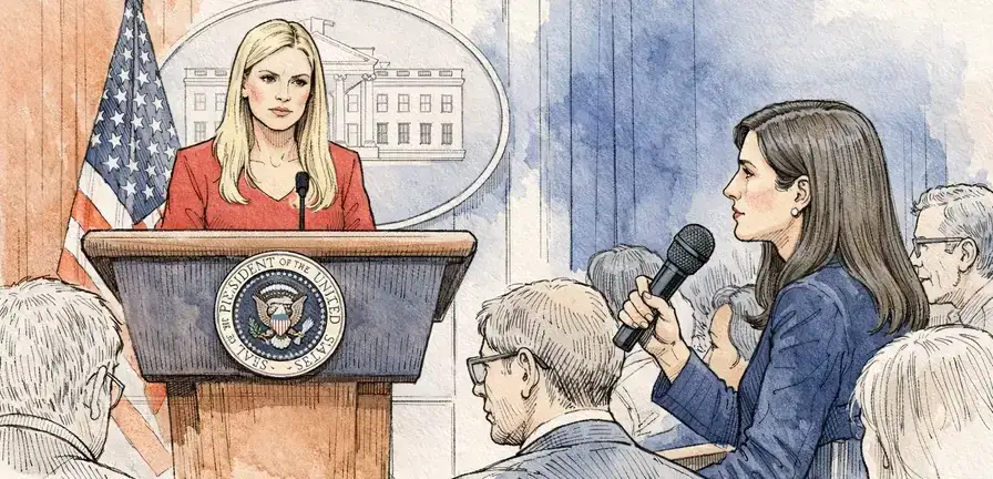 Heated Exchange Between White House Press Secretary and CNN Reporter Over Media Coverage of Iran War Casualties