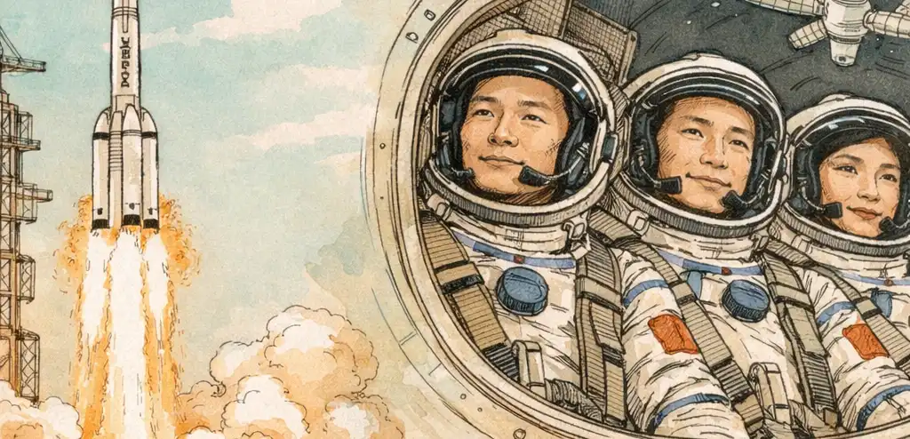 China Launches Shenzhou-23 Mission with Year-Long Space Stay