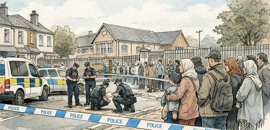 Man Charged with Murder After Stabbing Near Birmingham School