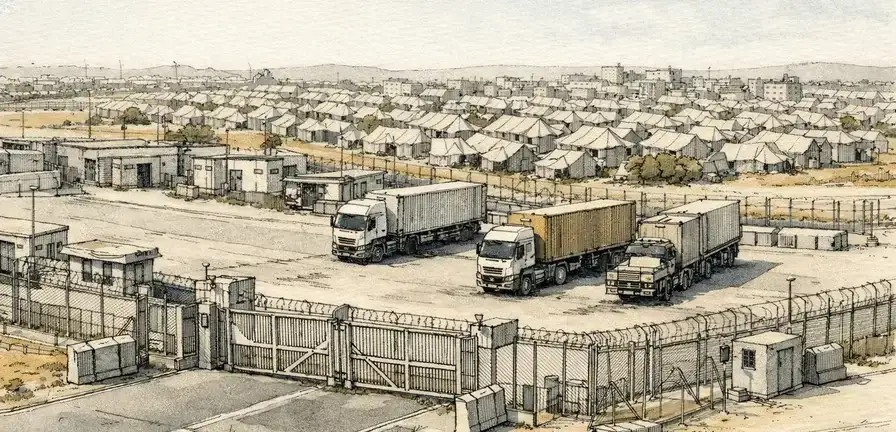 Kerem Shalom Crossing Reopens for Gaza Aid