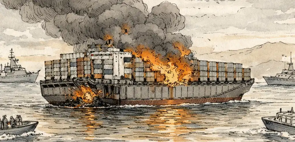 US-Iran Tensions Escalate After Strait of Hormuz Strike