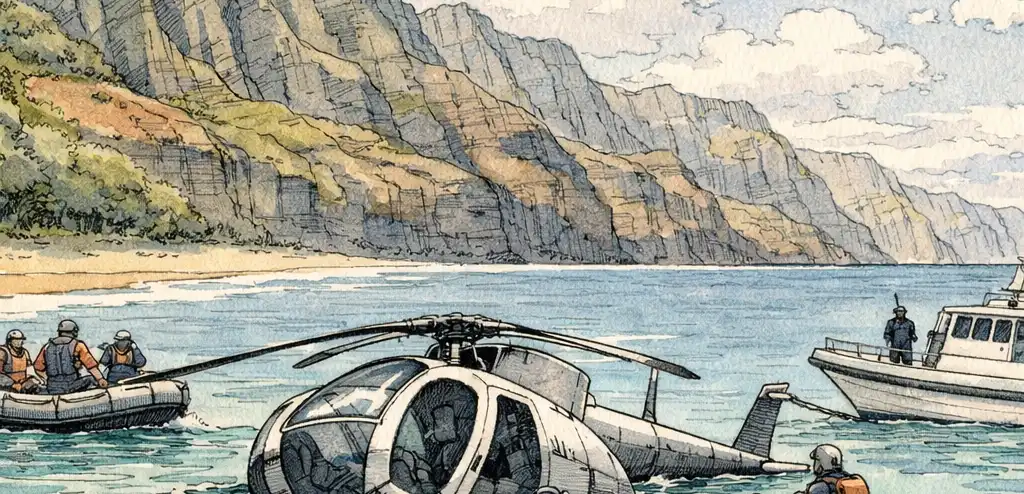 3 Dead in Kauai Helicopter Crash