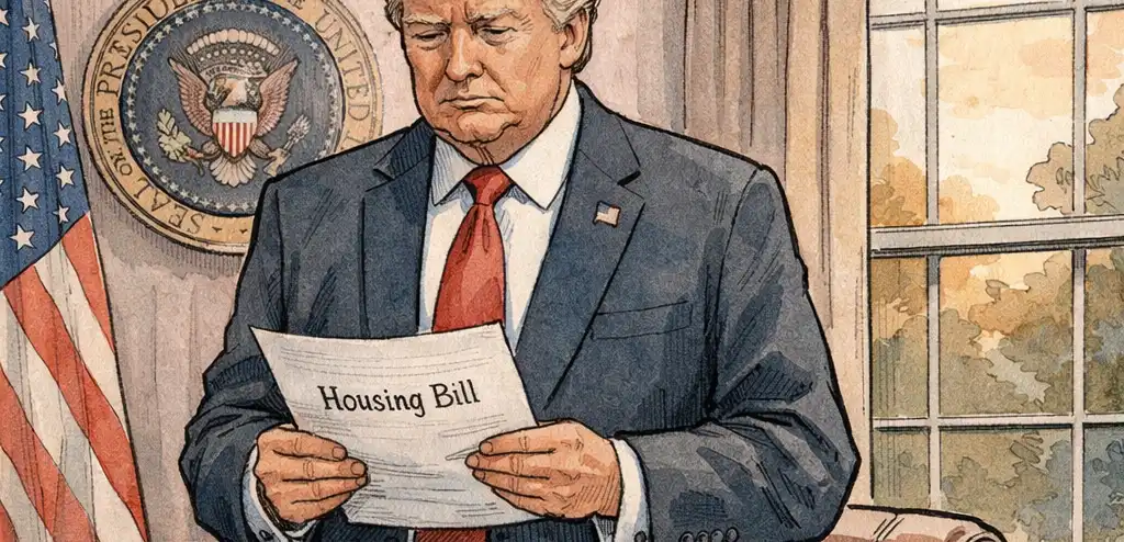 Trump Refuses to Sign Housing Bill
