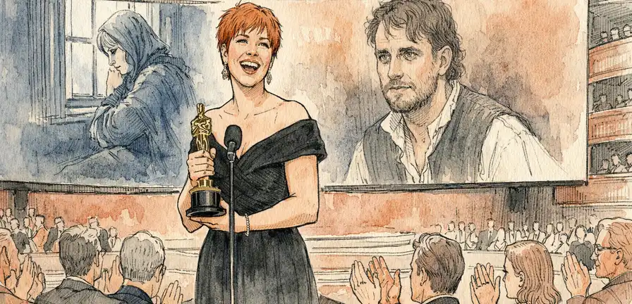 Jessie Buckley Wins Best Actress Oscar for 'Hamnet'