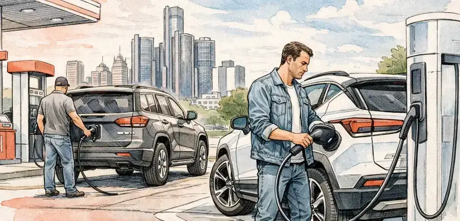 Gas Prices Surge as Iran War Fuels EV Interest