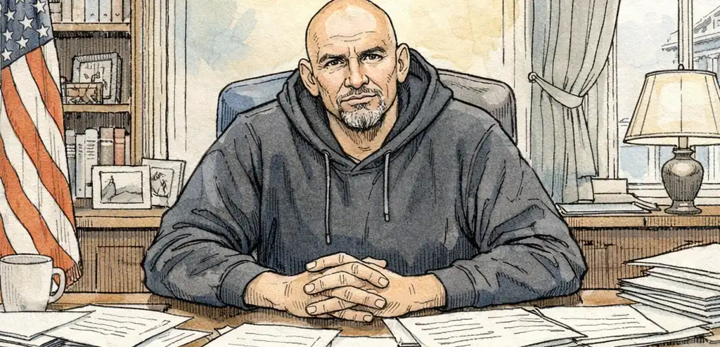 Fetterman Rejects Party-Switch Speculation