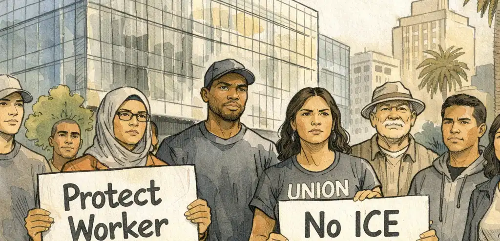 FIFA World Cup Workers Rally for Protections Amid ICE Concerns