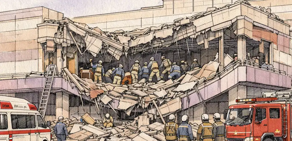 7.1 Quake Hits Japan's Kyushu; Dozens Trapped in Mall