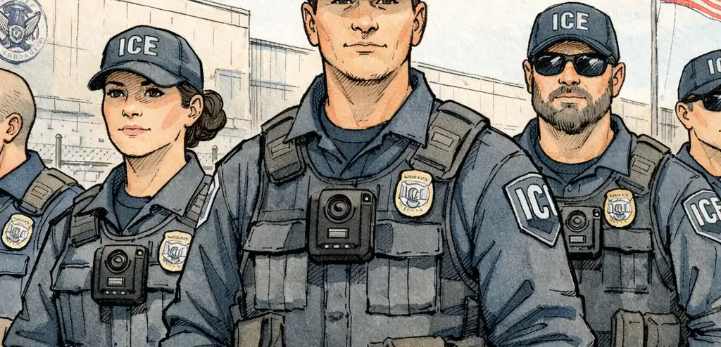 ICE to Equip Officers with Body Cameras