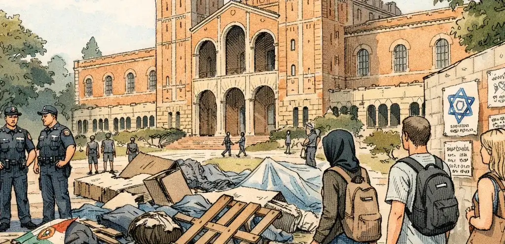 DOJ Sues UCLA Over Alleged Antisemitism in Campus Protests