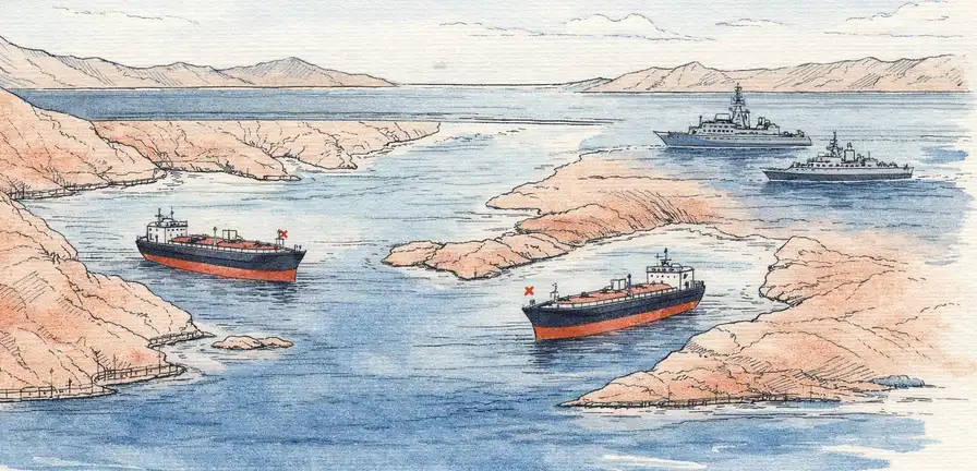 India Seeks Safe Passage for Stranded Vessels in Strait of Hormuz