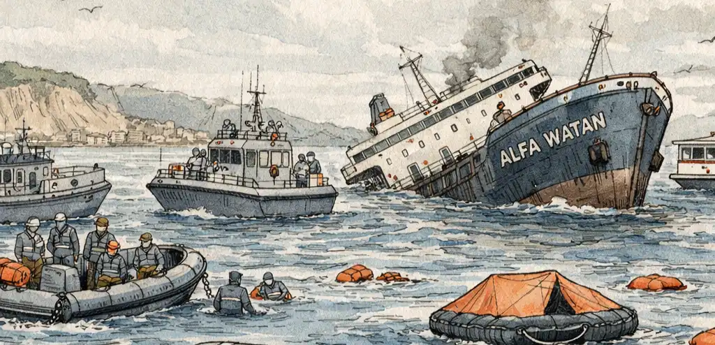 Drone Strikes Sink Cargo Ship in Black Sea