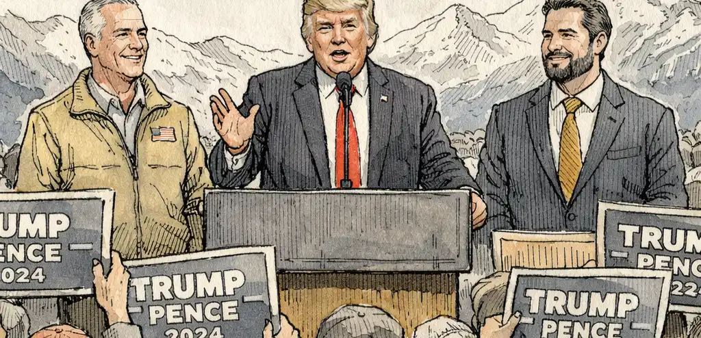 Trump Promises $5k Checks in Alaska Rally