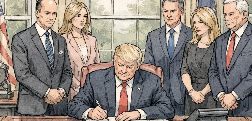 Trump Signs Orders to Limit Birthright Citizenship
